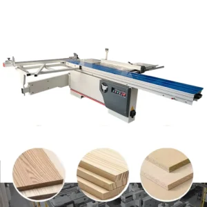 MJ6132 Horizontal High Accuracy CNC Automatic Woodworking Sliding Table Panel Saw Machine for MDF Board Cutting 3200mm Max