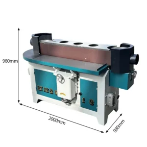 MM2018 Oscillating Sander Vertical Lateral Shift Semi Automatic Benchtop Heavy Duty Vibration Belt Sander 380V 3 Power