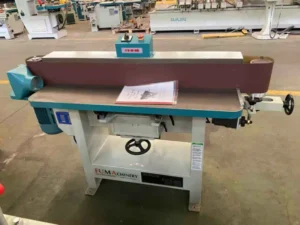MM2617 Wood Polishing Edge Sander Vertical Oscillating Sanding Machine 4kw Motor MDF 380V 3120x170mm 2890rpm