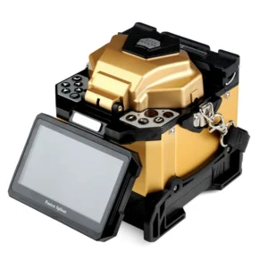 MT 8528 T319 Fusion Splicer 6 Motor High Precision Automatic Induction Heating SM MM Fiber Optic Fusion Splicer Machine