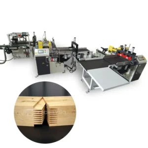MXB3518 Full Automatic Wood Finger Joint Line Machine For Woodworking Easy To Operate With Key Motor Components