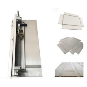 Manual Cardboard Paperboard Rigid Box Grooving Cutting Machine V Type Board Carton Slotting Machine Motor Gear Engine Core