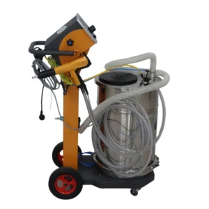 Manual Electrostatic Powder Spraying Machine with Steel Substrate 30L/h Capacity