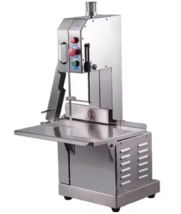 Manual Meat Bone Saw Cutting Machine for Frozen Chicken Beef Goat Meat Carbon Steel Blade Portable