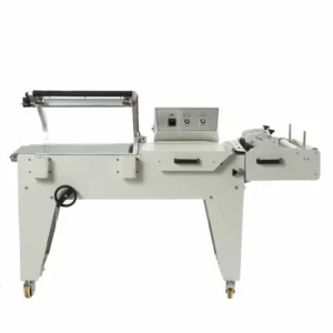 Manual PE Wrapping Machine L Sealing 450 and Shrinking Machine BS4020 Suitable for Multi-piece Wrapping and Tray Packaging
