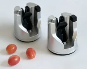 Manual Suction Cup Multi Functional Knife Sharpener Eco Friendly Multi Grit Can Sharpen Right Angle Knives