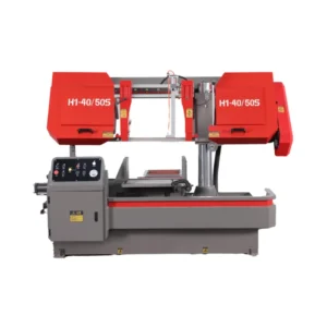 Manual Tension 400 mm Band Saw Semi Automatic Steel Bar Cutting Machine