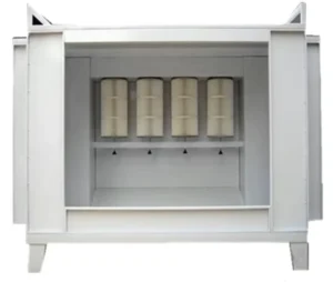 Manual Wheel Powder Paint Coating Spray Booth Machine