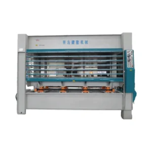 Manual Wood Veneer Covering Multi layer Hot Press Machine CE Certifications High Productivity for Door