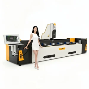 Manufacturer Fully Automatic High Accuracy CNC Drilling Milling Machine for Aluminum Alloy PVC Industrial Profile Door Window