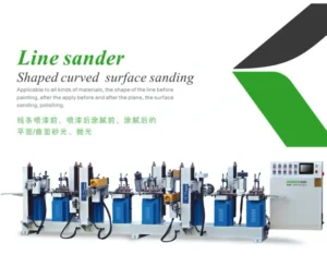 Manufacturer Made Line Sander with Shaped Curved Surface Sanding