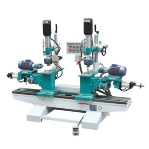 Manufacturer of Wood Boring Machine Double Ends Vertical Horizontal Wood Boring Machine for Timber