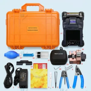 Maquina Fusionadora De Fibra Optica Fiber Optic Splicing Machine With Box Fiber Fusion Splicer