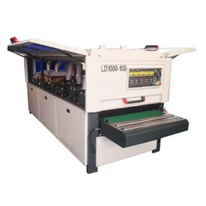 Mdf Pvc Wood Brush Sanding Polishing Machine Woodworking Profiled Brush Sander for Cabinet Door Furniture Drawer