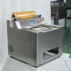 Meat Stretch Film Tray Wrapping Machine Fruit Tray Plastic Cling Film Hand Wrap Machine