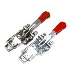 Medium Size Metric Electroplated Stainless Steel Horizontal Quick Release Clamp Model 304 Fixed for Woodworking Engraving