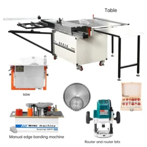 Melamine Board Cutting Sliding Table Saw Woodworking Machinery Panel Wood Saw Machines