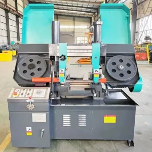Metal Band Sawing Machine with Small Feeding Rack