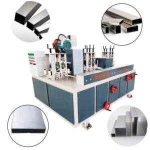 Metal Square Tube Polishing Machine Stainless Steel Square Pipe Deburring Derusting Polisher Industrial Motor