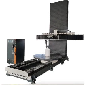 Mini CNC Router 5 Axis Vertical 3D People Foam Wood Stone Making Mini 5 Axis CNC Router Milling Machine Center