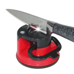 Mini Multi Kitchen Knife Sharpener for Home with Power Grip for Helps Repair Restore Blades