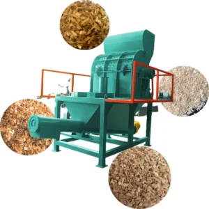 Mini Portable Wood Sawdust Crusher Shredder Branch Chipper Shredder Fully Automatic Wood Crusher