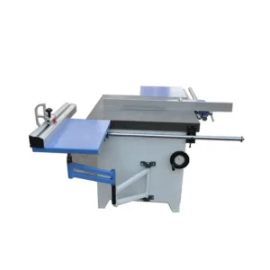 Mini Sliding Table Saw with 30mm Main Spindle 5.5kw Motor 3.2M Max Cutting Length for Woodworking