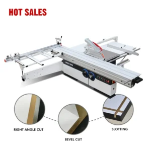 Mj6130 Automatic Wood Cutting CNC Panel Saw Machine Computer Sliding Table Furniture Woodworking Auto Reciprocating Beam Saw