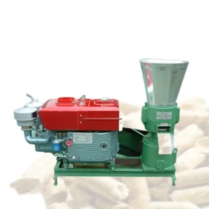 Mobile Wood Pelletizer Biomass Pellet Making Machine Diesel Feed Pellets Machine