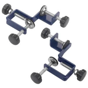 Modern Black Furniture Hardware Steel C Clamp Drawer Front Installation Clamps Tool for Woodworking Cabinet Door Installation