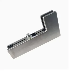 Modern German Standard 15mm Flexo Clamp Frameless Glass Door Clamp Industrial Use Stainless Steel Ground Spring Accessories