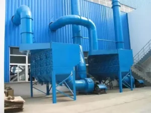 Modular Baghouse Dust Collectors Stainless Steel Low Resistance 99.97% Filter Efficiency Centralized Dust