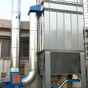 Modular Central Dust Collector With VFD Anti-Static Cartridges Customizable 12 hp 4 Bag Dust Collector for Woodworking