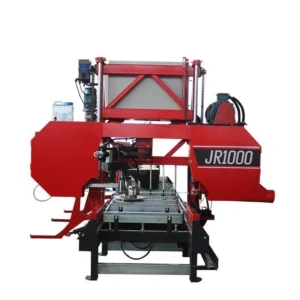 Motor Driven 18KW 380V/220V Automatic Hydraulic Horizontal Log Band Saw Machine Wood Saw Mill