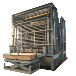 Moulded Door Skin Veneer MDF Hot Press 800t Multi Layers Hot Press Machine