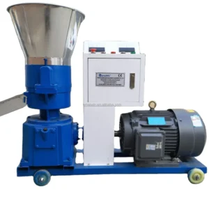 Moving Roller Pellet Machine to Make Wood Pellets Biomass Wood Pellet Mill Sawdust Pelletizer