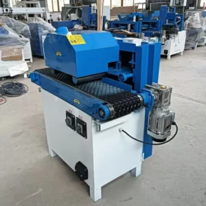 Multi Blade Rip Saw Machine Horizontal Circular Saw Machine with Multiple Blades Industrial Wood Cutting