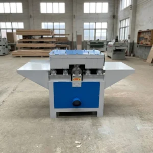 Multi Blade Rip Saw for Woodworking High Efficiency Plank Cutting Machine with 11KW Main Motor 40mm Max Thickness