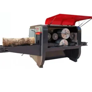 Multi Blade Sawmill Wood Cutting Machine Multi Blade Rip Saw for Cutting 500mm Diameter Logs