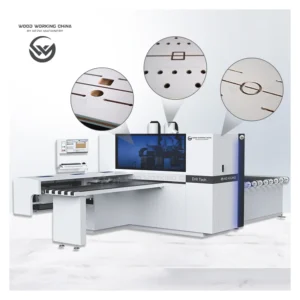 Multi Functional Automatic CNC Six Sides Drilling Machine for Wooden Door