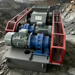 Multi Functional Double Roller Sand Making Machine for Various Hard Brittle Basalt Materials Coal Mine Sand Production Line