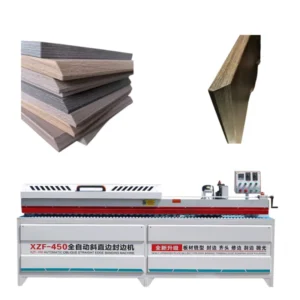 Multi Functional Oblique Straight Edge Banding Machine 5 in 1 Pre Milling Trimmer