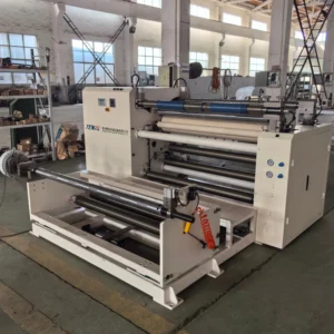 Multi Functional Slitting Equipment Cutting Rewinding Machine Auto Edge Control for PLC 1300mm Working Width 380V