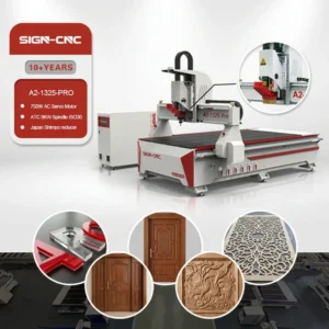 Multi Head CNC Router DSP ATC Motor Pump Bearing For High Precision MDF PVC ACP Wood Cutting Furniture Making Machine