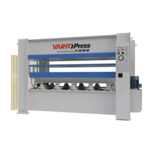 Multi Layer Hot Press for Veneer Faced Panels for Efficient Woodworking