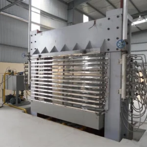 Multi Layers Laminating Laminate Wood MDF Plywood Veneer Flush Door Hydraulic Thermal Hot Press Machine