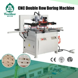 Multi Row 2 Line CNC Woodworking Cabinet Drilling Boring Machine Dual Horizontal Vertical Function New Competitive Price Motor