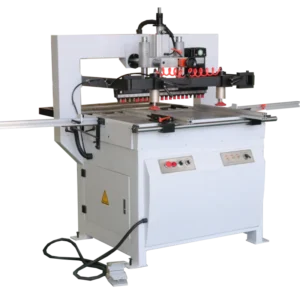 Multi-Row Drilling Machine Two-Head Line Boring for Woodworking Furniture Making Dual Motor Core