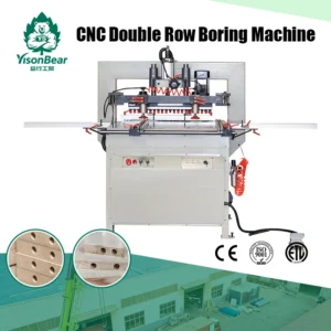 Multi Rows Two Lines Boring Machine Wood Drilling Machine for MDF Production 42 Spindles Max 60mm Drilling Depth