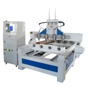 Multi Spindles 4 Axis 3D Woodworking Engraving Carving Machine 3D CNC Wood Router